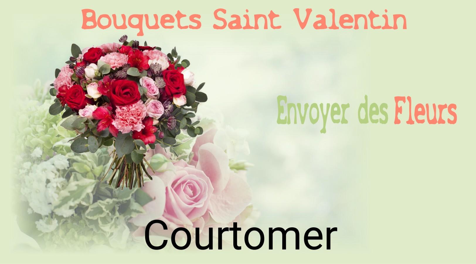 Roses de Saint-Valentin livrées à Courtomer
